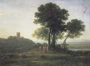 Claude Lorrain, Landscape with Jacob and Laban (mk17)